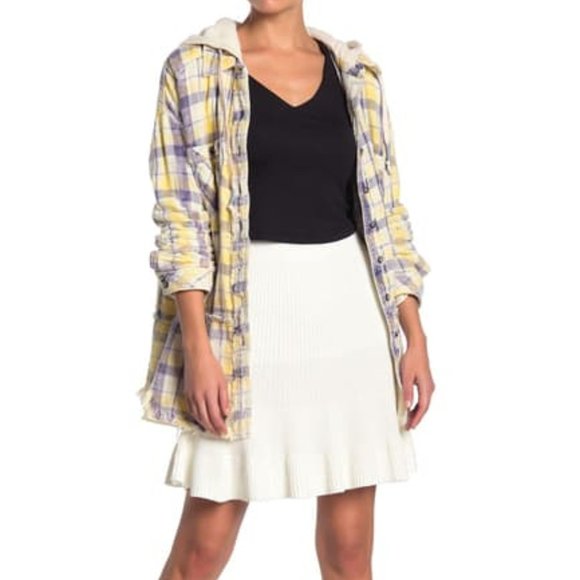 Free People Dresses & Skirts - Free People Knit Ruffle Mini Skirt